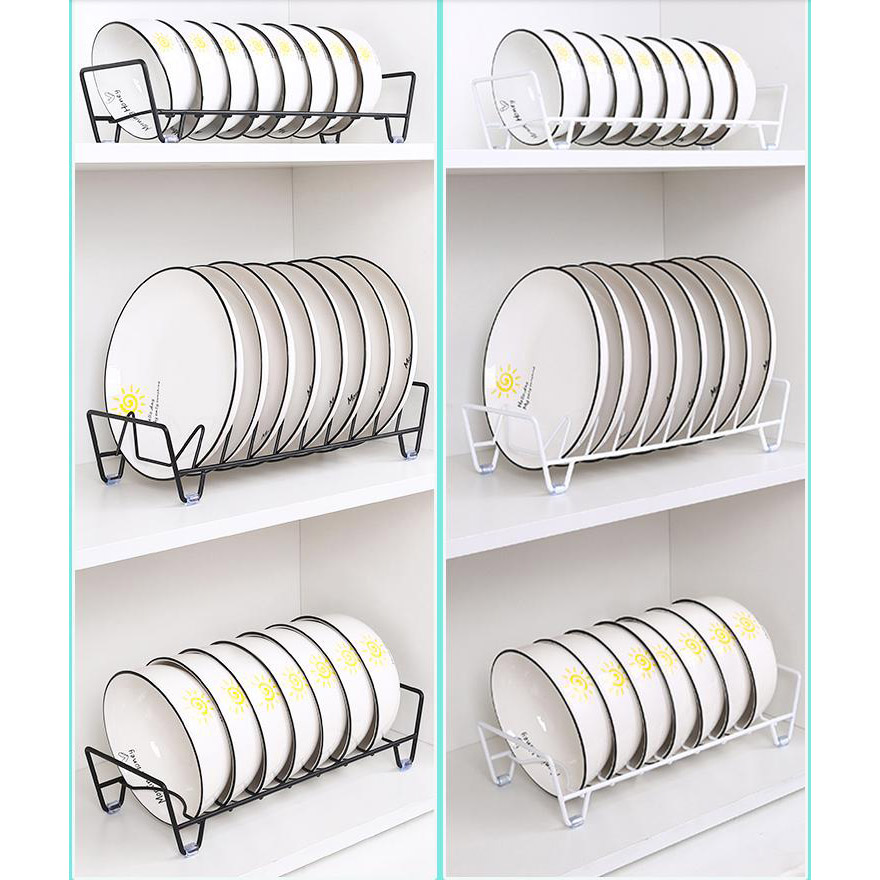 Égouttoir à vaisselle de rangement en métal et fer, écologique et Durable, pour la cuisine de la maison