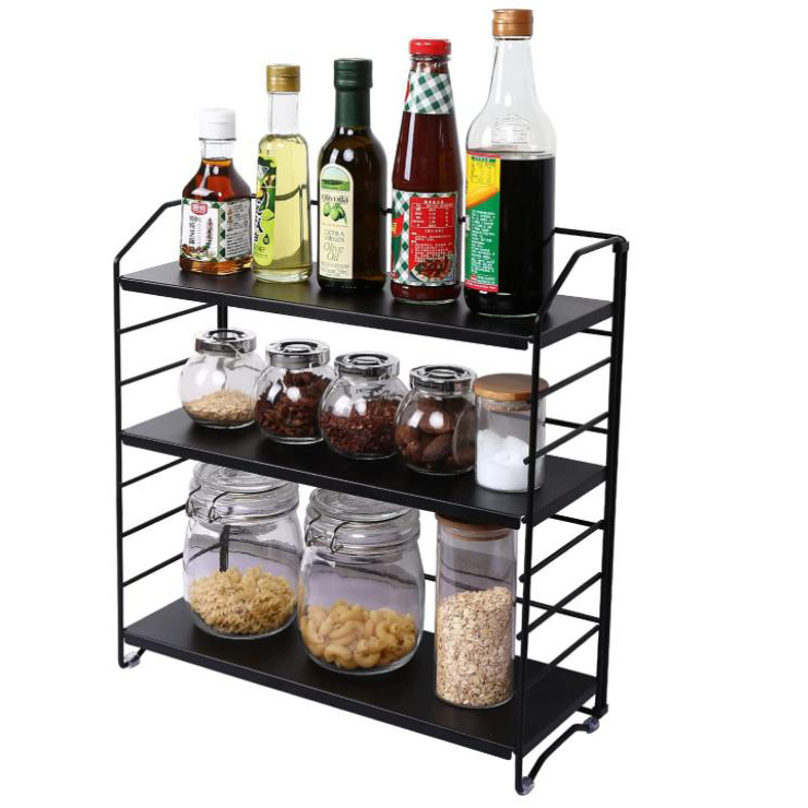 CuisineÉtagère pliante à trois couches