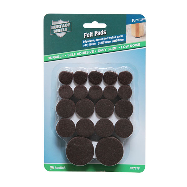 Coussins de pied en feutre autocollants Meubles